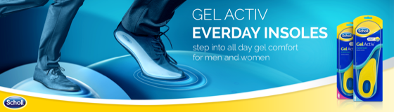 Gel active work on sale insoles